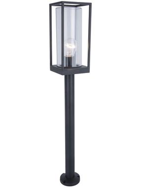 Отдельно стоящий наружный светильник Lutec Flair 7288801012, 40Вт, E27, IP44, черный цв., 12 см x 75 см