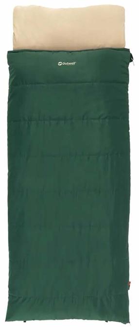 Miegmaišis Outwell Contour 230484, žalia sp., 220 cm