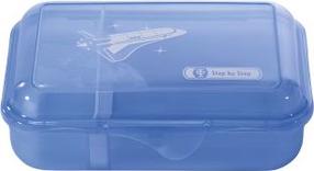Konteiner toidu jaoks Step By Step Sky Rocket, 0.9 l, 17.7 cm x 12.9 cm, sinine v.