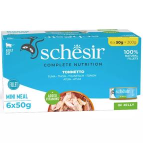 Kassi märgtoit Schesir Complete Nutrition, tuunikala, 0.05 kg, 6 tk