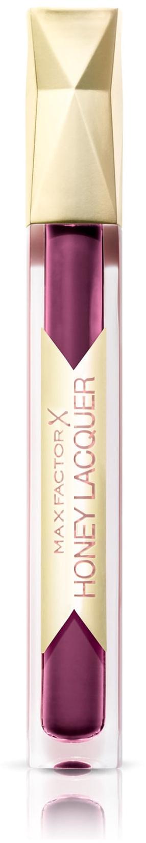 Lūpu spīdums Max Factor Honey Lacquer, 3.8 ml, bordo krās., 40 regal burgundy