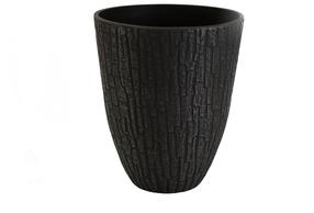 Puķu pods Domoletti S-12DH29, spw, Ø 29 cm, tumši pelēka krās.