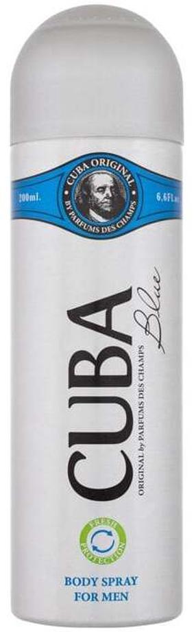 Дезодорант для мужчин Cuba Blue, 200 мл