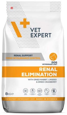 Sausas šunų maistas VetExpert Renal Elimination, antiena/ryžiai, 2 kg