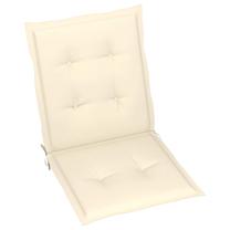 Kėdžių pagalvėlė VLX Garden Chair Cushions 314133, kreminė sp., 100 cm x 50 cm, 6 vnt.