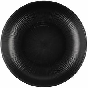 Väike taldrik Maku 645100, 23 cm, pet, must v.