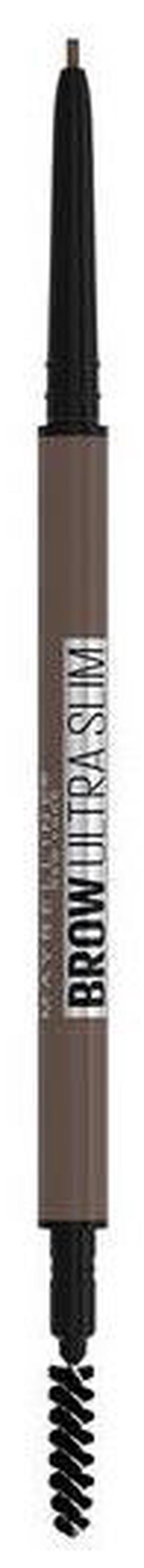 Карандаш для бровей Maybelline Brow Ultra Slim, 0.9 г, 05 deep brown цв. 05 deep brown