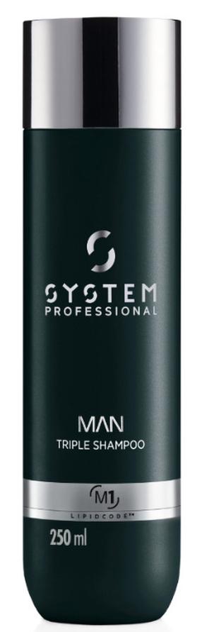 Šampoon Wella System Professional Man Triple M1, 250 ml