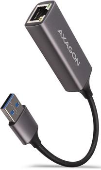 Adapteris Axagon Gigabit Ethernet ADE-TR USB 3.0, RJ-45, 0.150 m, melna krās./pelēka krās.
