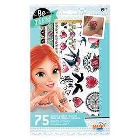 Tetovēšanas komplekts Buki Be Teens Tattoos, daudzkrāsaina