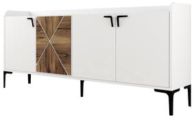 Komoda Kalune Design Venedik 845HCT5314, balta sp., 78 cm x 180 cm x 35 cm