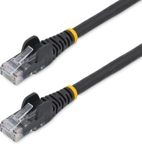 Tīkla kabelis StarTech CAT6 LSZH N6LPATCH2MBK RJ-45, RJ-45, 2 m, melna krās.