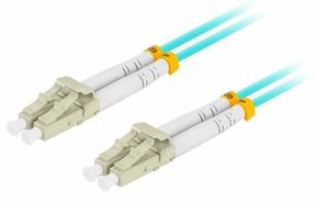 Optinis kabelis Lanberg Patchcord Duplex LC Duplex, LC Duplex, 3 m, mėlyna sp./pilka sp.