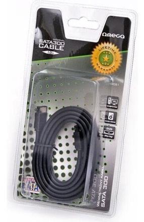 Kaabel Omega SATA300 SATA III, SATA III, 1 m, must v.