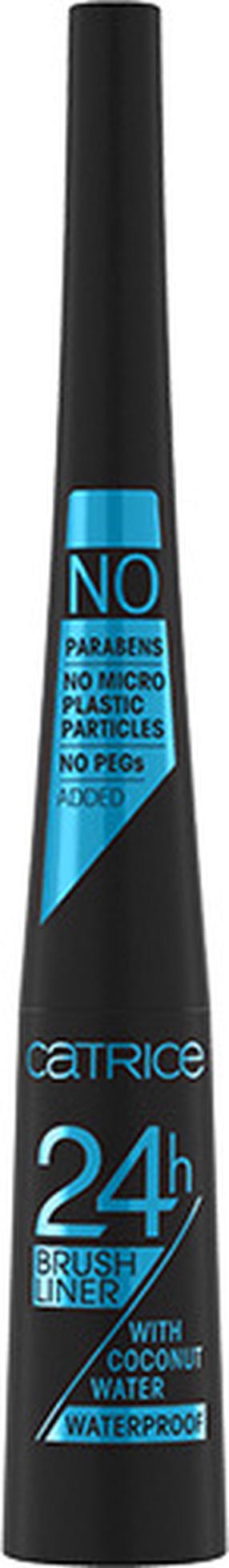 Akių apvadas Catrice 24h Brush Liner, 3 ml, juoda sp. 010 ultra black waterproof