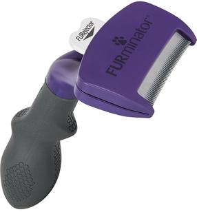 Ķemme kaķiem Furminator Undercoat deShedding Tool M/L Short Hair 151326, violeta krās.