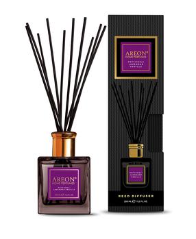 Домашний ароматизатор Areon Black Patchouly levander vanilla, 150 мл