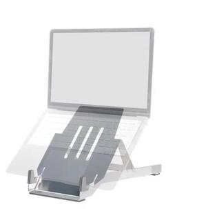 Подставка для ноутбука R-Go Tools RGORIBASI, серебристый цв.