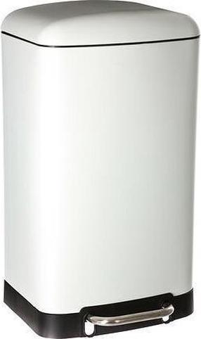 Šiukšliadėžė 5five Simply Smart, balta sp., 30 l, 61 cm x 34 cm