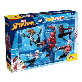 Dėlionė Lisciani Spiderman 304-99764, 50 cm x 70 cm, 108 vnt., įvairių spalvų