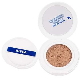 Vedel jumestuskreem Nivea Cellular Expert Finish 3in1 Care Cushion, SPF 15, 02 medium, 15 g