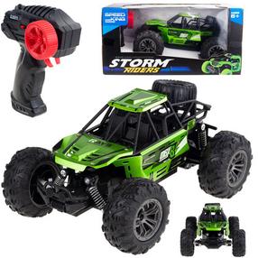 Rc automobilis Storm Riders, 1:18, žalia sp.