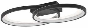 Valgusti lagi Reality Malaga R64482134, LED, 3000 °K, 1 x 25 W, valge v./must v. / must v.