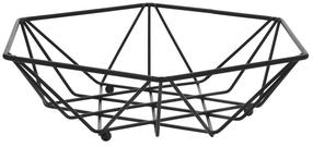 Vaisių ir daržovių krepšelis Ambition Decor, plienas, 26 cm x 23.5 cm, juoda sp.