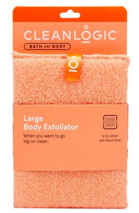 Dušo kempinė Cleanlogic Exfoliator Large, 15.5 cm x 11.5 cm, (spalva/dizainas parenkami atsitiktine tvarka)