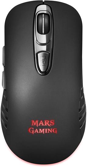Juhtmevaba mänguhiir Mars Gaming MMW2 Wireless Gaming Mouse, must v.