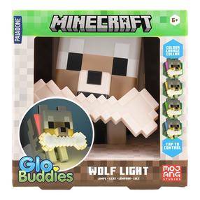 Lampa Paladone Minecraft Wolf GloBuddies, daudzkrāsaina