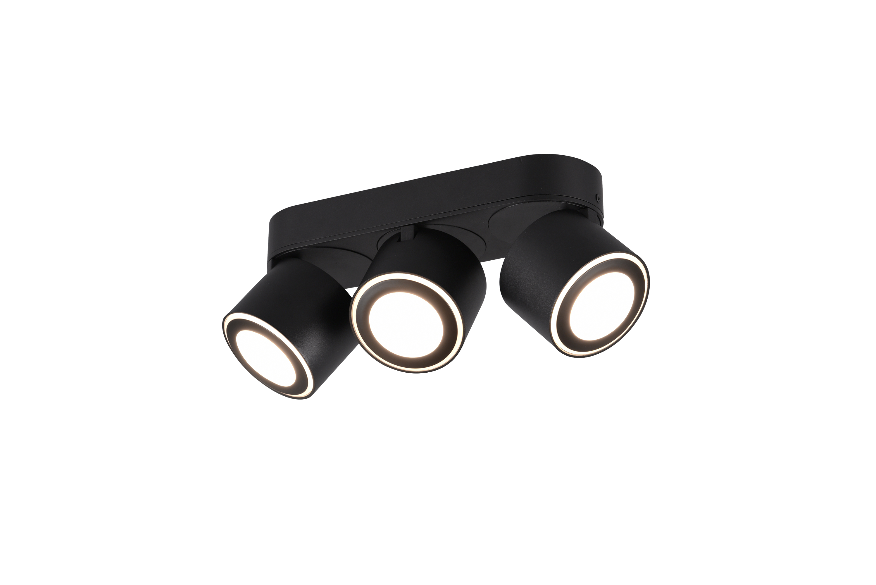 Valgusti kohtvalgusti Trio Taurus 652910332, LED, 3000 °K, 3 x 5 W, ilma katteta / must v.