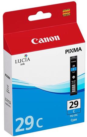 Rašalinio spausdintuvo kasetė Canon PGI-29C, mėlyna