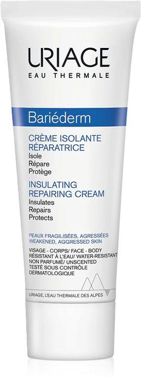 Veido kremas Uriage Bariederm Insulating Repairing, 75 ml