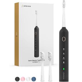 Elektriskā zobu birste Epeios Sonic EPET003, melns krās.