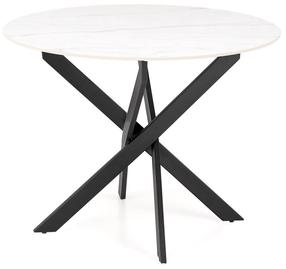 Valgomojo stalas Edgar 2, marmuro sp., 100 cm x 100 cm x 76 cm