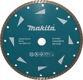 Deimantinis diskas Makita D-41654, 230 mm x 22.23 mm x 3.1 mm
