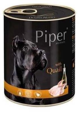 Mitrā barība (konservi) suņiem Dolina Noteci Piper Animals Quail & Cranberries, 0.8 kg