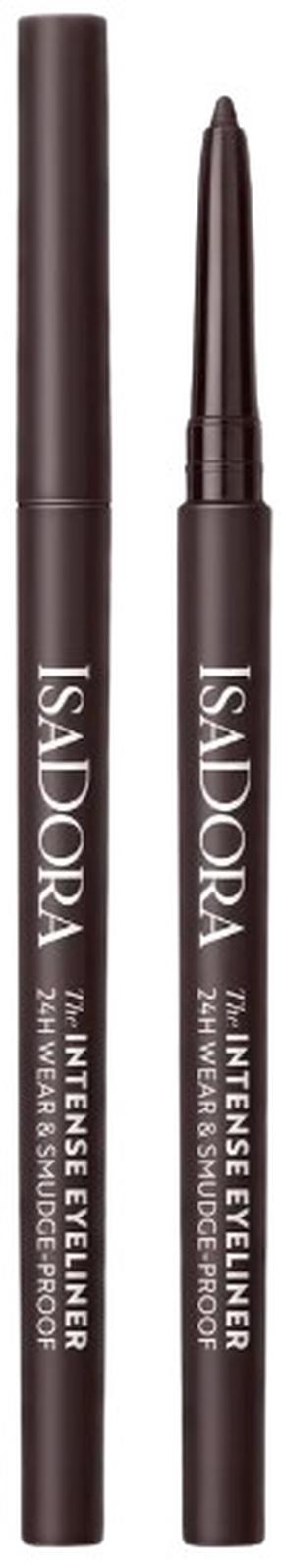 Silmapliiats IsaDora The Intense 24H Wear & Smudge-proof, 0.35 g, black brown v. 61