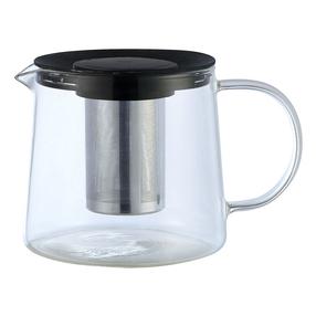 Arbatinukas su sieteliu King Hoff KH-4845, 1.5 l, skaidri sp./juoda sp.