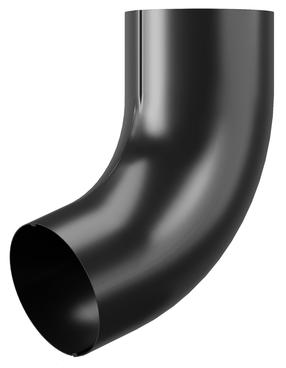 Vihmaveetoru põlv Ruukki RR23 D009.A33745, 21.1 cm, Ø 9 cm, teras, tumehall v.