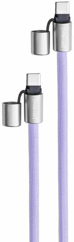 Laidas Intenso USB Type-C Male (vyriška), USB Type-C Male (vyriška), 1.65 m, violetinė sp.