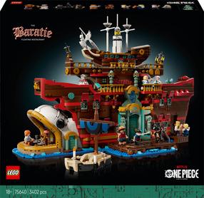 Konstruktorius LEGO® One Piece Plaukiojantis restoranas Baratie 75640, 3402 vnt.