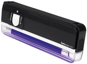 Ultravioletās valūtas detektors Safescan, ultravioletais, melna krās.