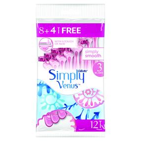 Raseerija Gillette Venus 3 Simply, 12 tk
