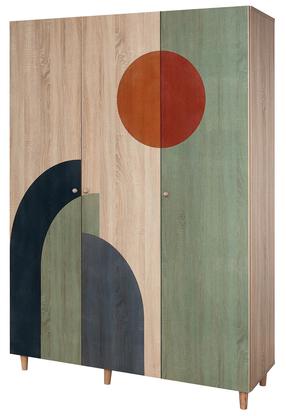 Spinta Kalune Design Lena 972, ruda sp., 52 cm x 135 cm x 192 cm