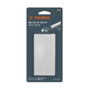 Liimipulk Truper REP-PIPE-1/2, 10 cm x 1.3 cm, läbipaistev v., 12 tk