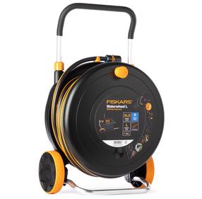 Laistīšanas ratiņi ar šļūteni Fiskars 1071670, 30 m