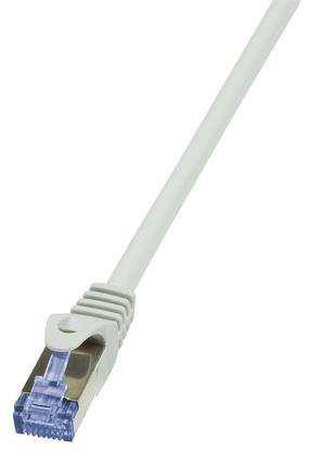Laidas Logilink Cat.6A from Cat.7 600 MHz S/FTP PIMF PrimeLine RJ-45 8P8C, RJ-45 8P8C, 10 m, pilka sp.
