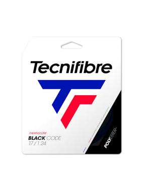 Styga Tecnifibre BLACK CODE 1.24mm 04GBL124XB, juoda sp.